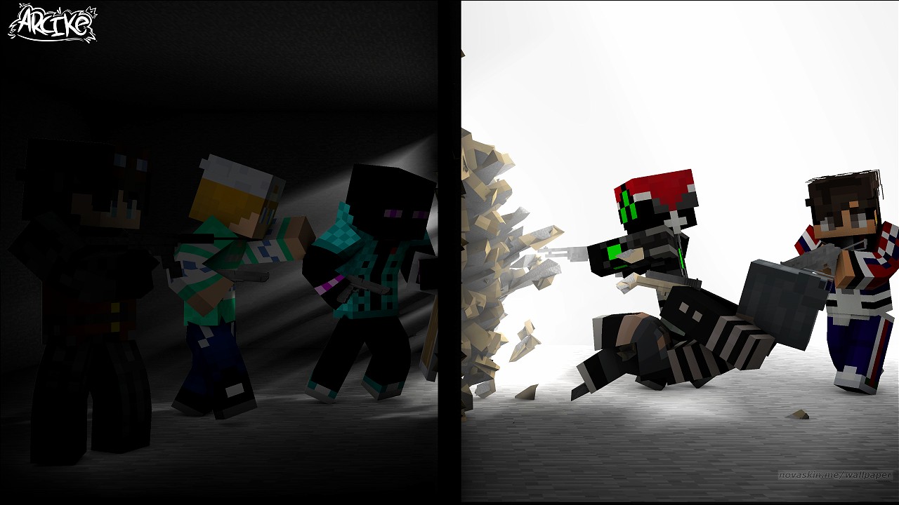 Mods y un tecnico vs ayudantes y un admin c: (a los disparos ? :v)